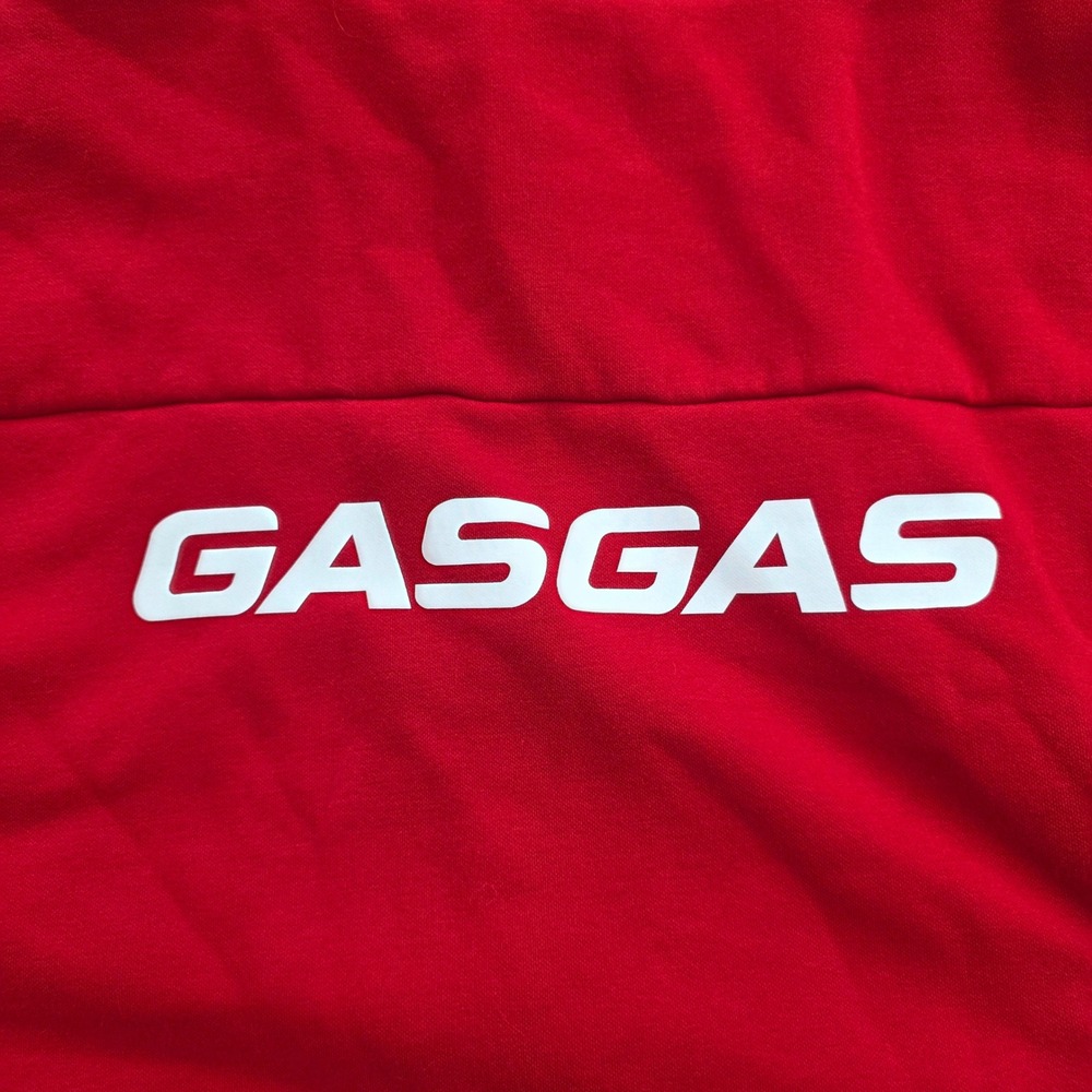 GasGas Factory Racing Full Zip Hoodie Moto Alpinestars Motorex XL Red Jacket Men - Picture 8 of 16